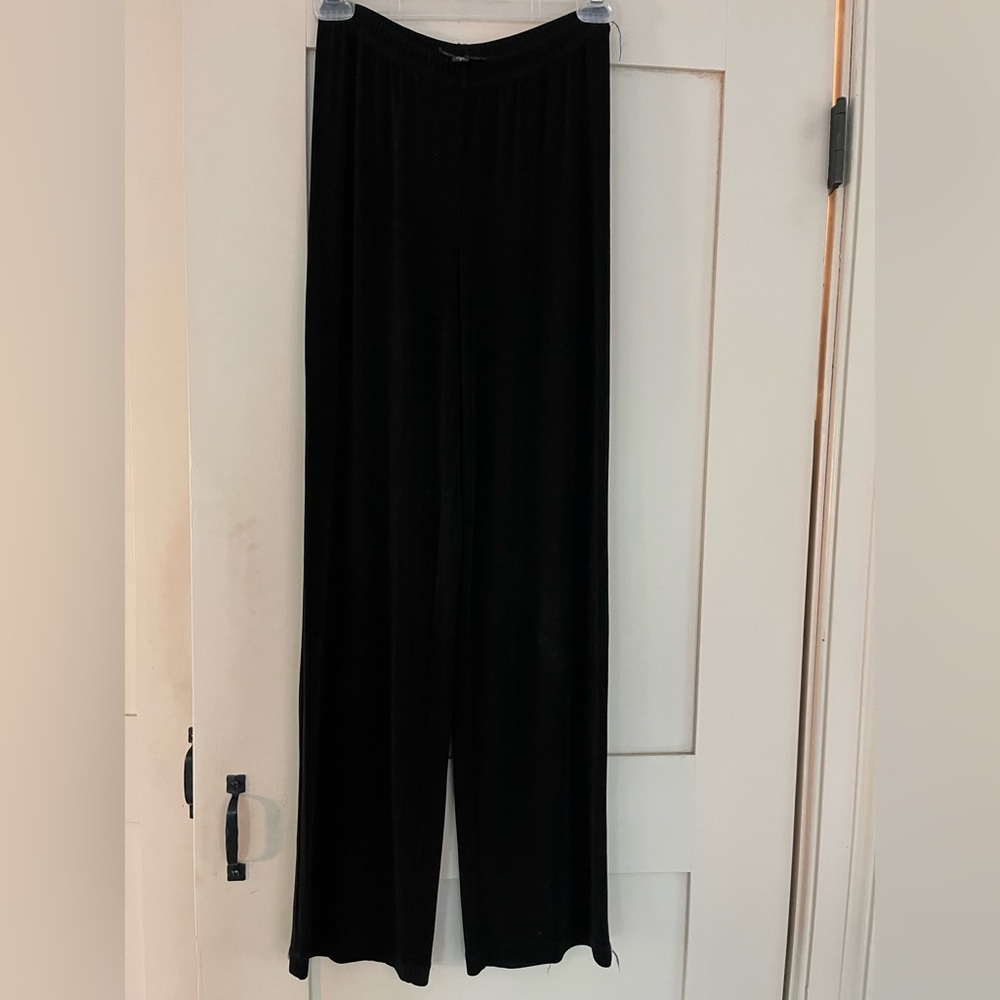 BCBG pants! Vintage black flowy pants, size small